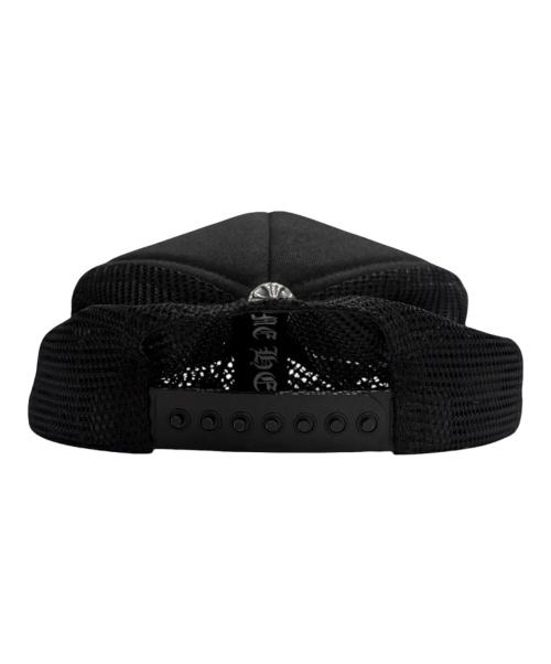 CHROME HEARTS（クロムハーツ）CHROME HEARTS (クロムハーツ) メッシュトラッカーキャップ ブラック サイズ:ONE SIZE（53-60）の古着・服飾アイテム