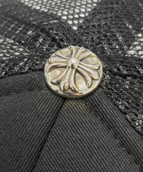 CHROME HEARTS（クロムハーツ）CHROME HEARTS (クロムハーツ) メッシュトラッカーキャップ ブラック サイズ:ONE SIZE（53-60）の古着・服飾アイテム