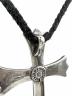 中古・古着 CHROME HEARTS (クロムハーツ) CH CRS LG BC/ラージCHクロス∔Wボロチップ サイズ:ラージ/LARGE：260000円