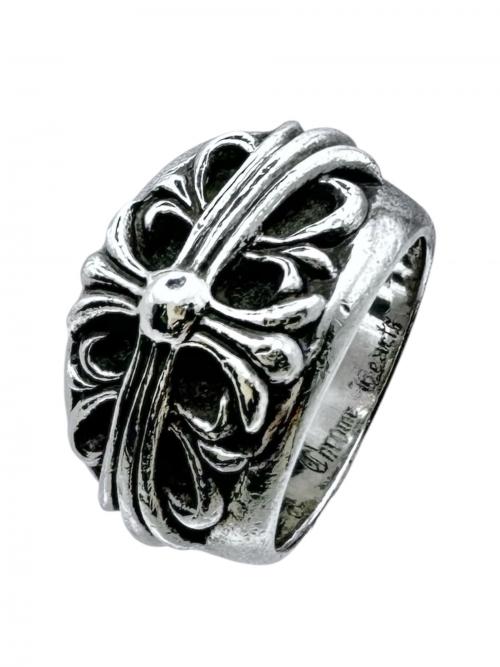CHROME HEARTS（クロムハーツ）CHROME HEARTS (クロムハーツ) FLRL CRS フローラルクロス リング サイズ:13号の古着・服飾アイテム