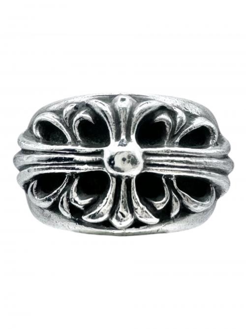 CHROME HEARTS（クロムハーツ）CHROME HEARTS (クロムハーツ) FLRL CRS フローラルクロス リング サイズ:13号の古着・服飾アイテム