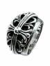 CHROME HEARTS（クロムハーツ）の古着「FLRL CRS フローラルクロス リング」