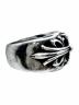 中古・古着 CHROME HEARTS (クロムハーツ) FLRL CRS フローラルクロス リング サイズ:13号：320000円