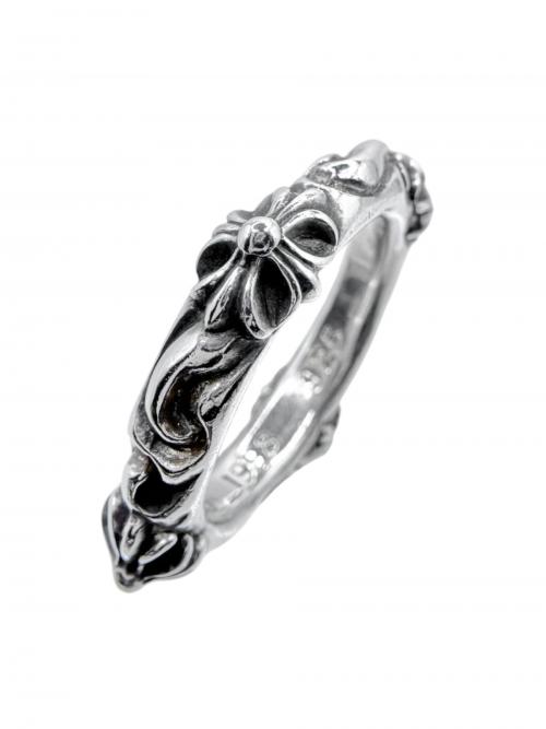 CHROME HEARTS（クロムハーツ）CHROME HEARTS (クロムハーツ) SBT BAND RING/SBTバンドリング サイズ:16号の古着・服飾アイテム