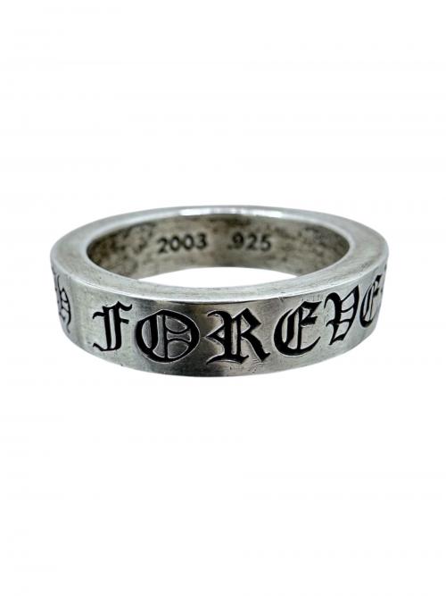 CHROME HEARTS（クロムハーツ）CHROME HEARTS (クロムハーツ) 6mm SPACER FOREVER RING  サイズ:24号の古着・服飾アイテム