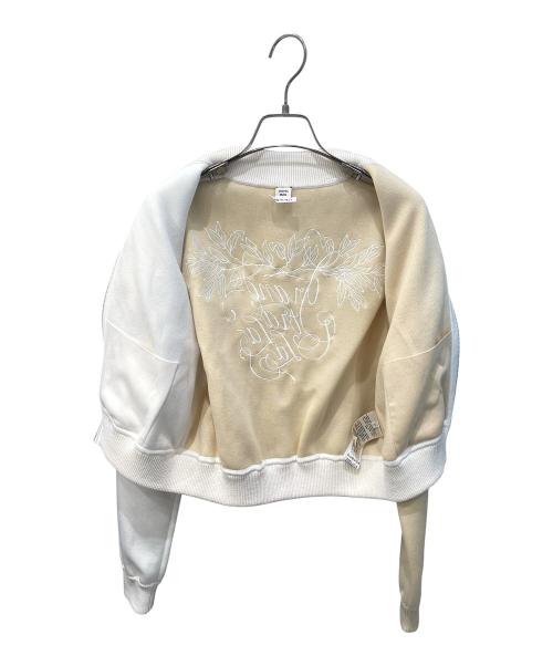 HERMES（エルメス）HERMES (エルメス) Grand Tralala /ツイルレーヌジャケット ホワイト サイズ:34の古着・服飾アイテム