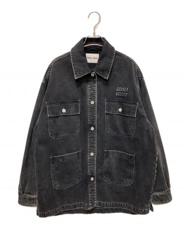 中古・古着通販】MIU MIU (ミュウミュウ) ロゴ 4ポケット デニム