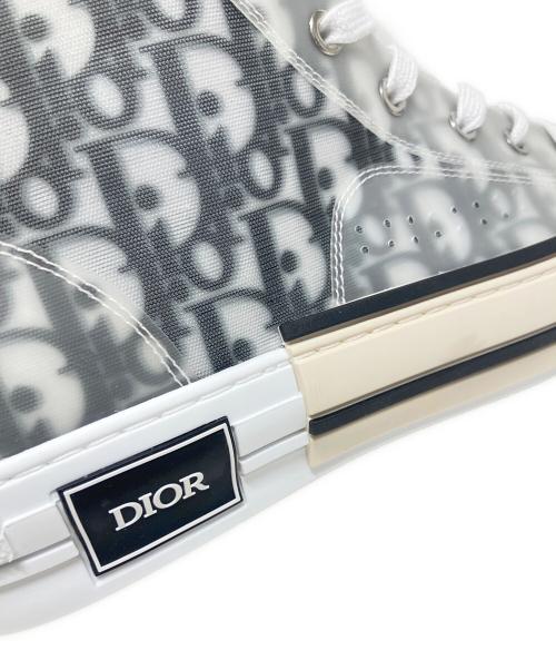 Dior（ディオール）Dior (ディオール) オブリークハイカットスニーカー ホワイト サイズ:43の古着・服飾アイテム