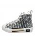 Dior (ディオール) オブリークハイカットスニーカー ホワイト サイズ:43：90000円