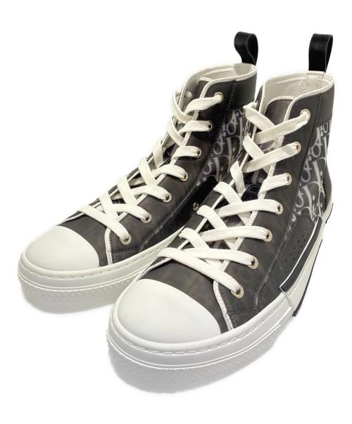 Dior（ディオール）Dior (ディオール) B23 League High-Top Sneakers/B23 リーグ ハイトップスニーカー ブラック サイズ:41の古着・服飾アイテム