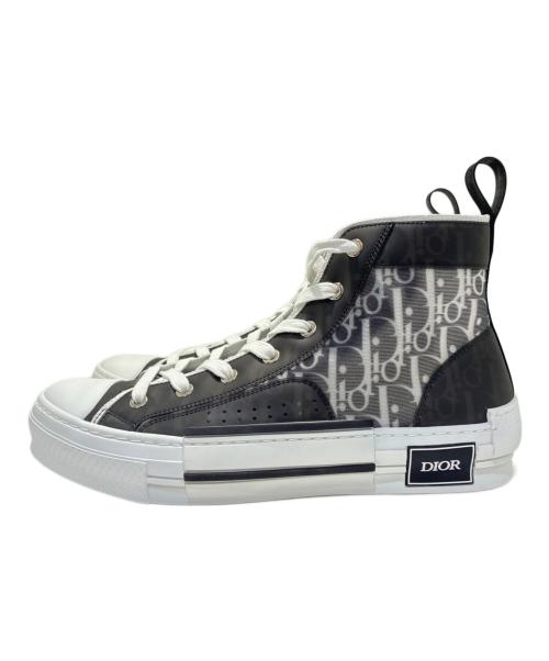 Dior（ディオール）Dior (ディオール) B23 League High-Top Sneakers/B23 リーグ ハイトップスニーカー ブラック サイズ:41の古着・服飾アイテム