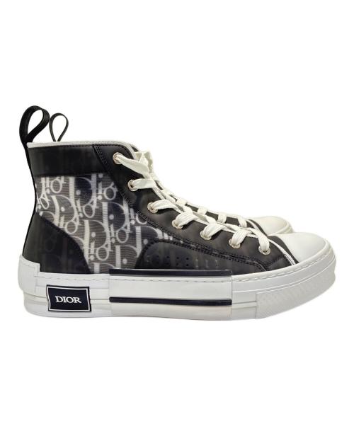 Dior（ディオール）Dior (ディオール) B23 League High-Top Sneakers/B23 リーグ ハイトップスニーカー ブラック サイズ:41の古着・服飾アイテム