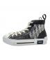 Dior (ディオール) B23 League High-Top Sneakers/B23 リーグ ハイトップスニーカー ブラック サイズ:41：90000円