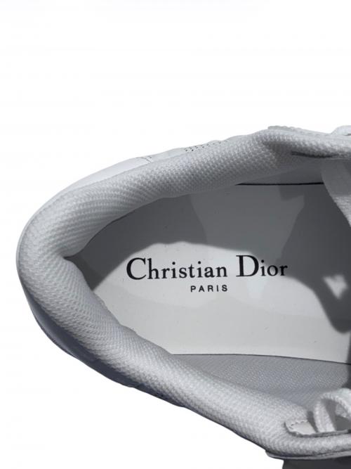 Christian Dior（クリスチャン ディオール）Christian Dior (クリスチャン ディオール) ONE オブリークロゴスニーカー ホワイト サイズ:37の古着・服飾アイテム