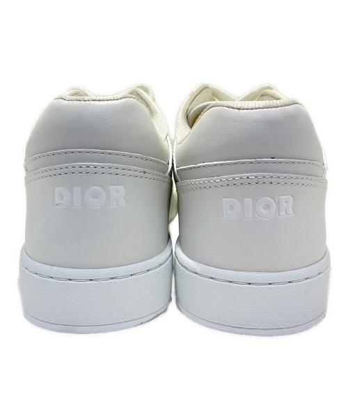 Christian Dior（クリスチャン ディオール）Christian Dior (クリスチャン ディオール) B27 アップタウン ロートップスニーカー ホワイト サイズ:38の古着・服飾アイテム