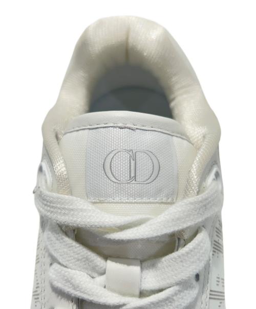 Christian Dior（クリスチャン ディオール）Christian Dior (クリスチャン ディオール) B27 アップタウン ロートップスニーカー ホワイト サイズ:38の古着・服飾アイテム