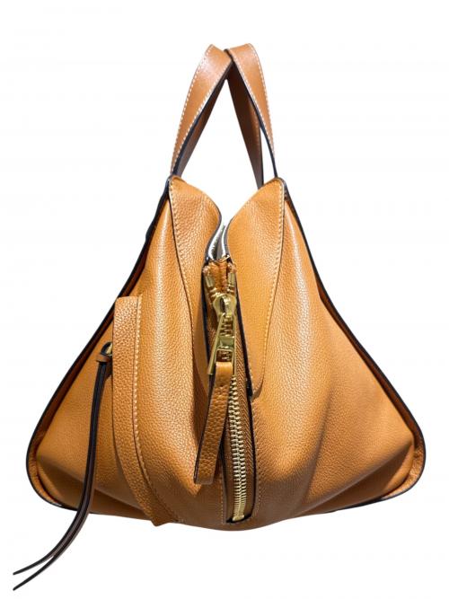 LOEWE（ロエベ）LOEWE (ロエベ) ハンモックスモール2WAYショルダーバッグ ブラウンの古着・服飾アイテム