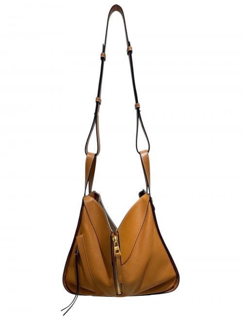 LOEWE（ロエベ）LOEWE (ロエベ) ハンモックスモール2WAYショルダーバッグ ブラウンの古着・服飾アイテム