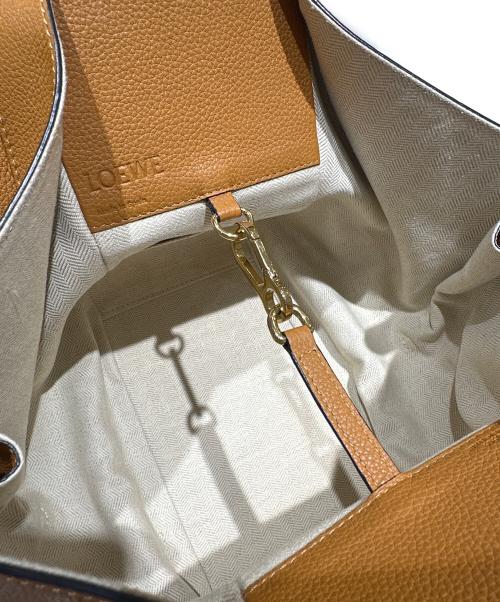 LOEWE（ロエベ）LOEWE (ロエベ) ハンモックスモール2WAYショルダーバッグ ブラウンの古着・服飾アイテム
