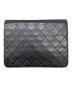 CHANEL (シャネル) プッシュロックチェーンショルダーバッグ ブラック：350000円