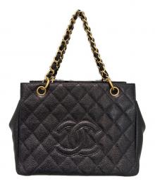 CHANEL（シャネル）の古着「PTTトートバッグ」｜ブラック
