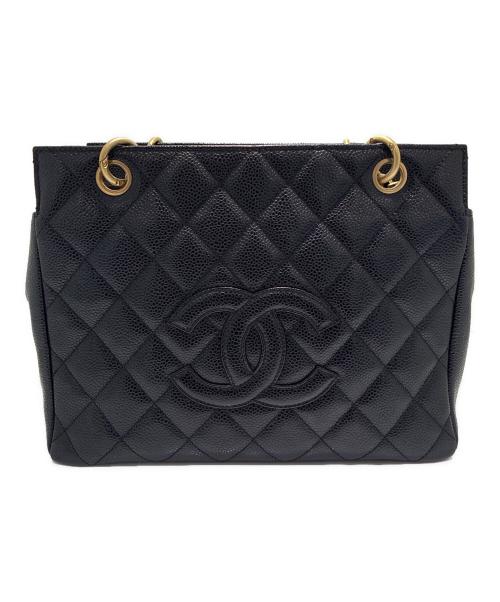 CHANEL（シャネル）CHANEL (シャネル) PTTトートバッグ ブラック サイズ:PTTの古着・服飾アイテム