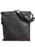 BOTTEGA VENETA（ボッテガベネタ）の古着「イントレチャートショルダーバッグ」｜ブラック