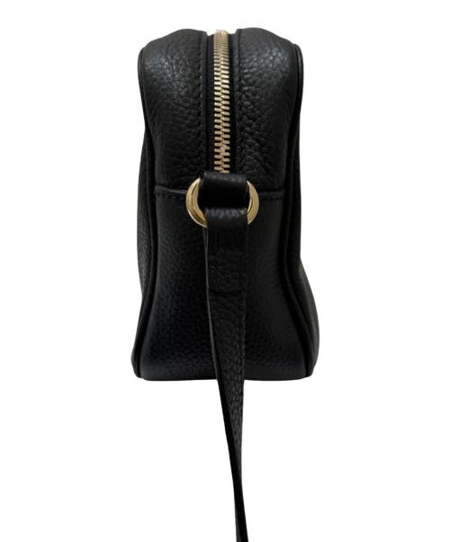 GUCCI（グッチ）GUCCI (グッチ) GGマーモントライン ソーホー スモール ディスコバッグ ブラックの古着・服飾アイテム