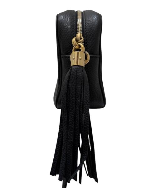 GUCCI（グッチ）GUCCI (グッチ) GGマーモントライン ソーホー スモール ディスコバッグ ブラックの古着・服飾アイテム