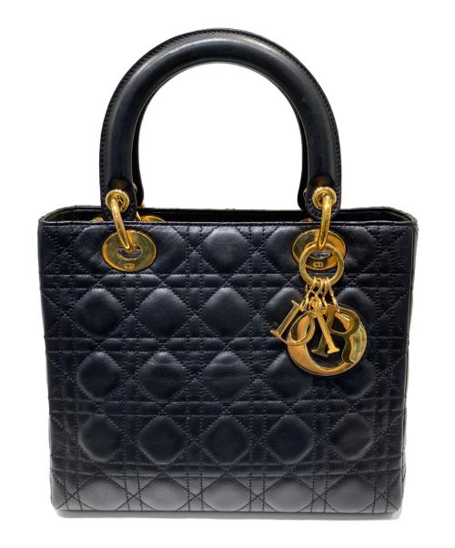 Christian Dior（クリスチャン ディオール）Christian Dior (クリスチャン ディオール) ショルダーバッグ ブラック サイズ:ミディアムの古着・服飾アイテム