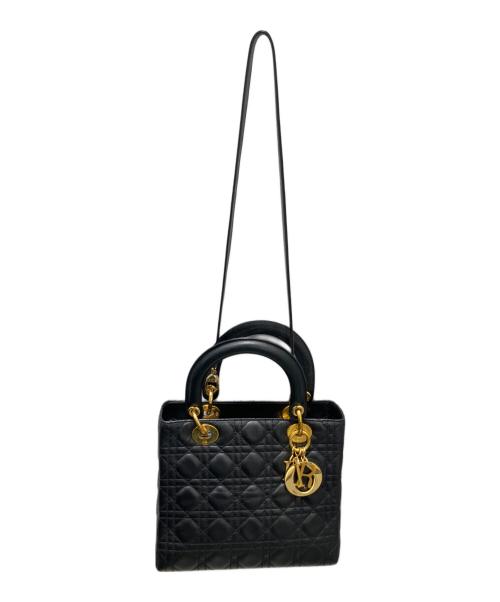 Christian Dior（クリスチャン ディオール）Christian Dior (クリスチャン ディオール) ショルダーバッグ ブラック サイズ:ミディアムの古着・服飾アイテム
