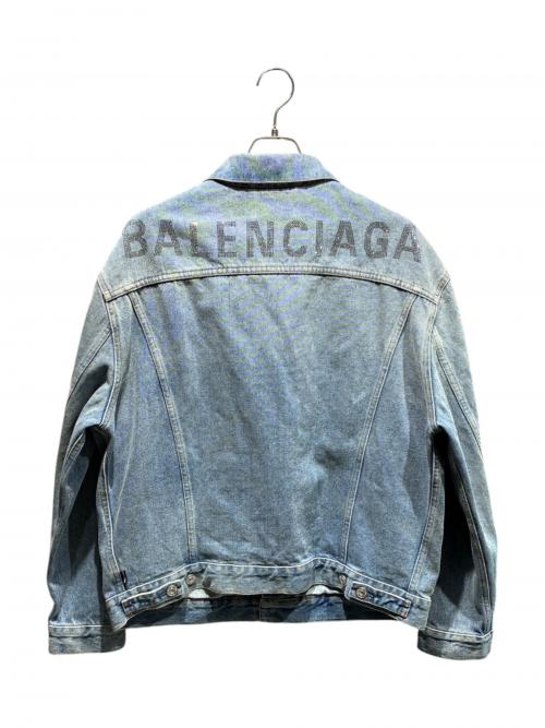 BALENCIAGA（バレンシアガ）BALENCIAGA (バレンシアガ) バックロゴデニムジャケット サイズ:34の古着・服飾アイテム