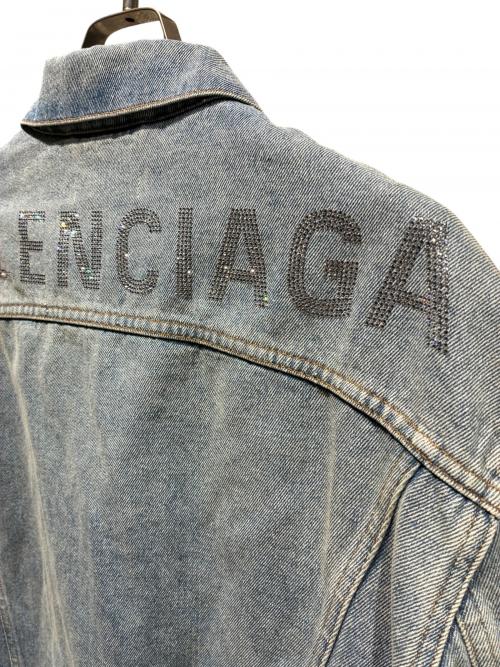 BALENCIAGA（バレンシアガ）BALENCIAGA (バレンシアガ) バックロゴデニムジャケット サイズ:34の古着・服飾アイテム