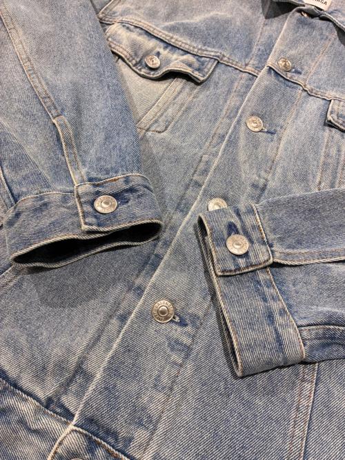 BALENCIAGA（バレンシアガ）BALENCIAGA (バレンシアガ) バックロゴデニムジャケット サイズ:34の古着・服飾アイテム