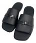 HERMES（エルメス）の古着「Gabrielle Leather Sandals/ガブリエルレザーサンダル」｜ブラック