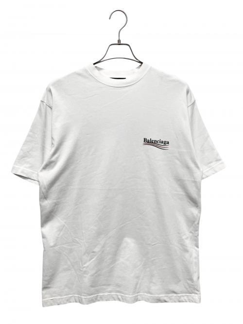 BALENCIAGA（バレンシアガ）BALENCIAGA (バレンシアガ) Political Campaign T-shirt ホワイト サイズ:XXSの古着・服飾アイテム