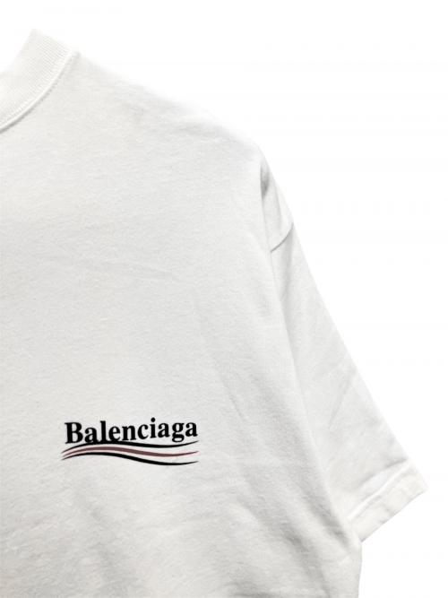 BALENCIAGA（バレンシアガ）BALENCIAGA (バレンシアガ) Political Campaign T-shirt ホワイト サイズ:XXSの古着・服飾アイテム