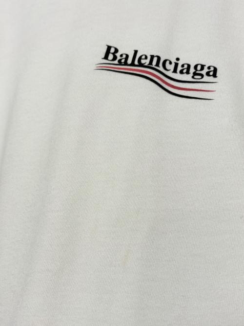 BALENCIAGA（バレンシアガ）BALENCIAGA (バレンシアガ) Political Campaign T-shirt ホワイト サイズ:XXSの古着・服飾アイテム