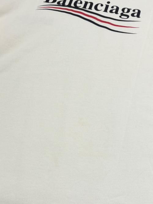 BALENCIAGA（バレンシアガ）BALENCIAGA (バレンシアガ) Political Campaign T-shirt ホワイト サイズ:XXSの古着・服飾アイテム