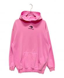 BALENCIAGA（バレンシアガ）の古着「ロゴパーカー」｜ピンク