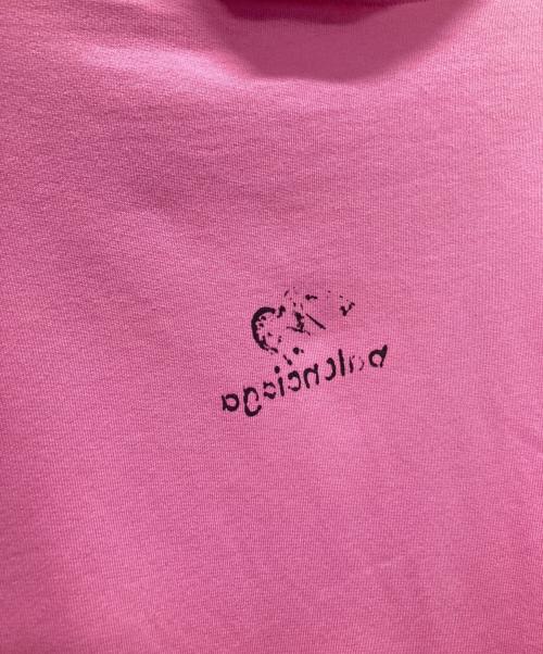 BALENCIAGA（バレンシアガ）BALENCIAGA (バレンシアガ) ロゴパーカー ピンク サイズ:Ｓの古着・服飾アイテム