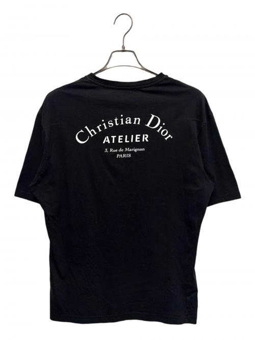DIOR HOMME（ディオール オム）DIOR HOMME (ディオール オム) アトリエロゴTシャツ ブラック サイズ:Ｍの古着・服飾アイテム