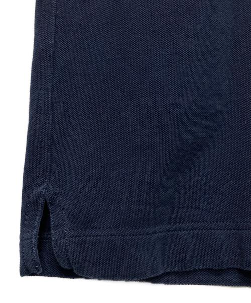 HERMES（エルメス）HERMES (エルメス) H刺繍ポケットTシャツ ネイビー サイズ:Ｓの古着・服飾アイテム