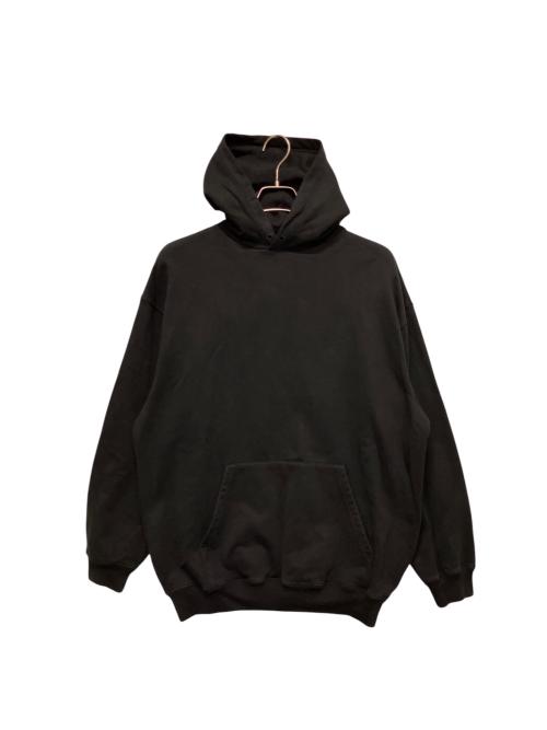 BALENCIAGA（バレンシアガ）BALENCIAGA (バレンシアガ) バックロゴ スウェットプルオーバーパーカー ブラック サイズ:XSの古着・服飾アイテム