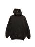 BALENCIAGA（バレンシアガ）の古着「バックロゴ スウェットプルオーバーパーカー」｜ブラック