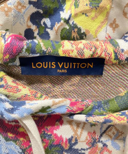 LOUIS VUITTON（ルイ ヴィトン）LOUIS VUITTON (ルイ ヴィトン) ジャガードモノグラムフラワー パーカー ホワイト サイズ:Mの古着・服飾アイテム