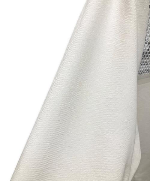 FENDI（フェンディ）FENDI (フェンディ) FFメッシュパーカー ホワイト サイズ:Lの古着・服飾アイテム
