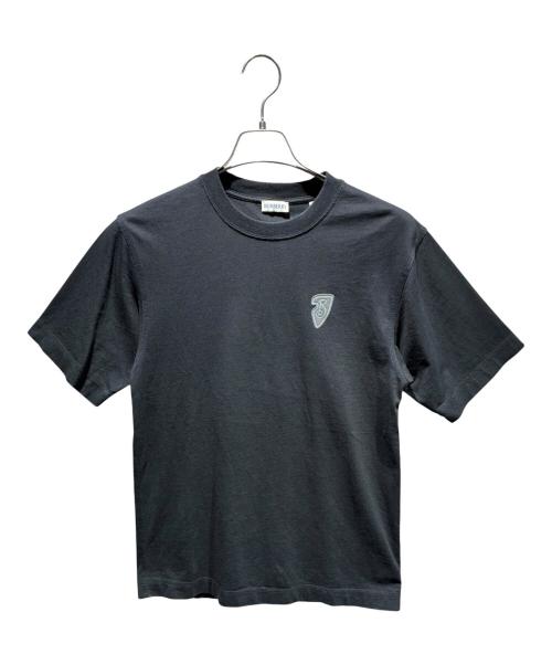 BURBERRY（バーバリー）BURBERRY (バーバリー) ラバーワッペンTシャツ ブラック サイズ:XSの古着・服飾アイテム