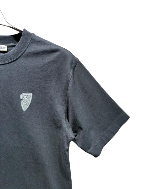BURBERRY（バーバリー）BURBERRY (バーバリー) ラバーワッペンTシャツ ブラック サイズ:XSの古着・服飾アイテム