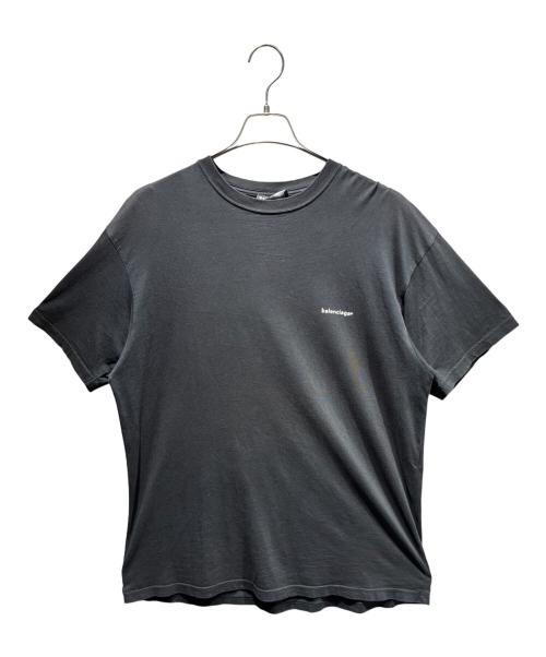 BALENCIAGA（バレンシアガ）BALENCIAGA (バレンシアガ) ロゴTシャツ ブラック サイズ:Sの古着・服飾アイテム